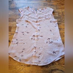 Candie's Capped Sleeve Women's Blouse